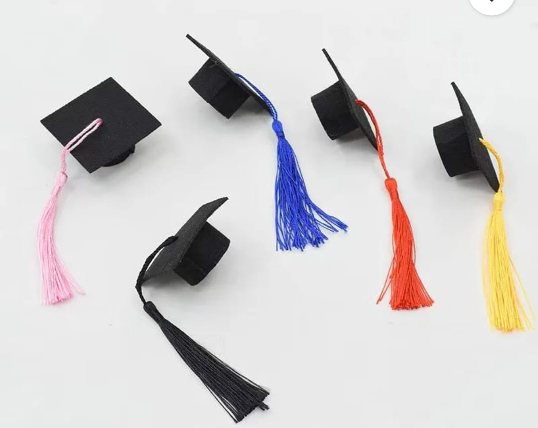 Mini graduation hats